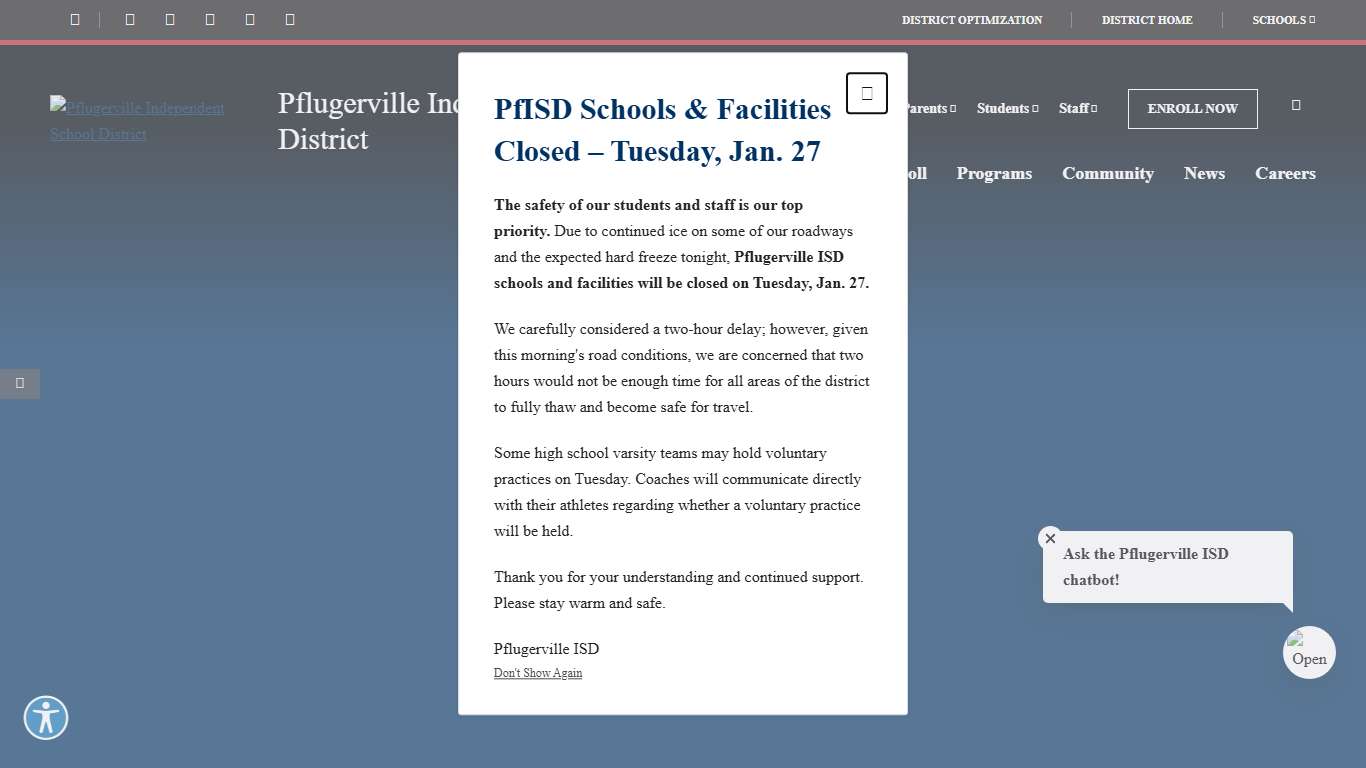 Home - Pflugerville Independent School District